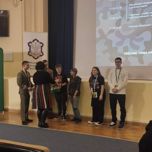 Uczniowie naszej szkoły na GIS DAY  2022