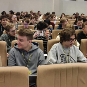 Uczniowie naszej szkoły na GIS DAY  2022