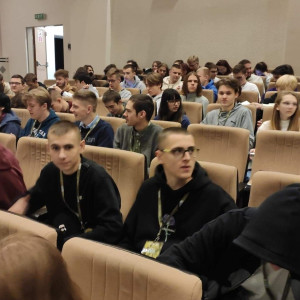 Uczniowie naszej szkoły na GIS DAY  2022