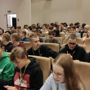 Uczniowie naszej szkoły na GIS DAY  2022