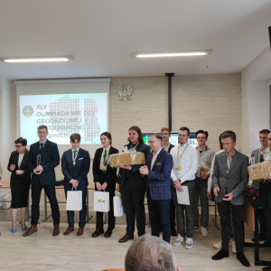 XLV Olimpiada Wiedzy Geodezyjnej i Kartograficznej za nami. 