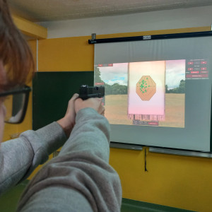 Zajęcia strzeleckie w ZS14