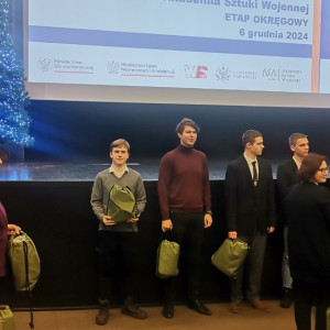 sukces naszych uczniów w Olimpiadzie wiedzy o Bezpieczeństwie i  Obronności
